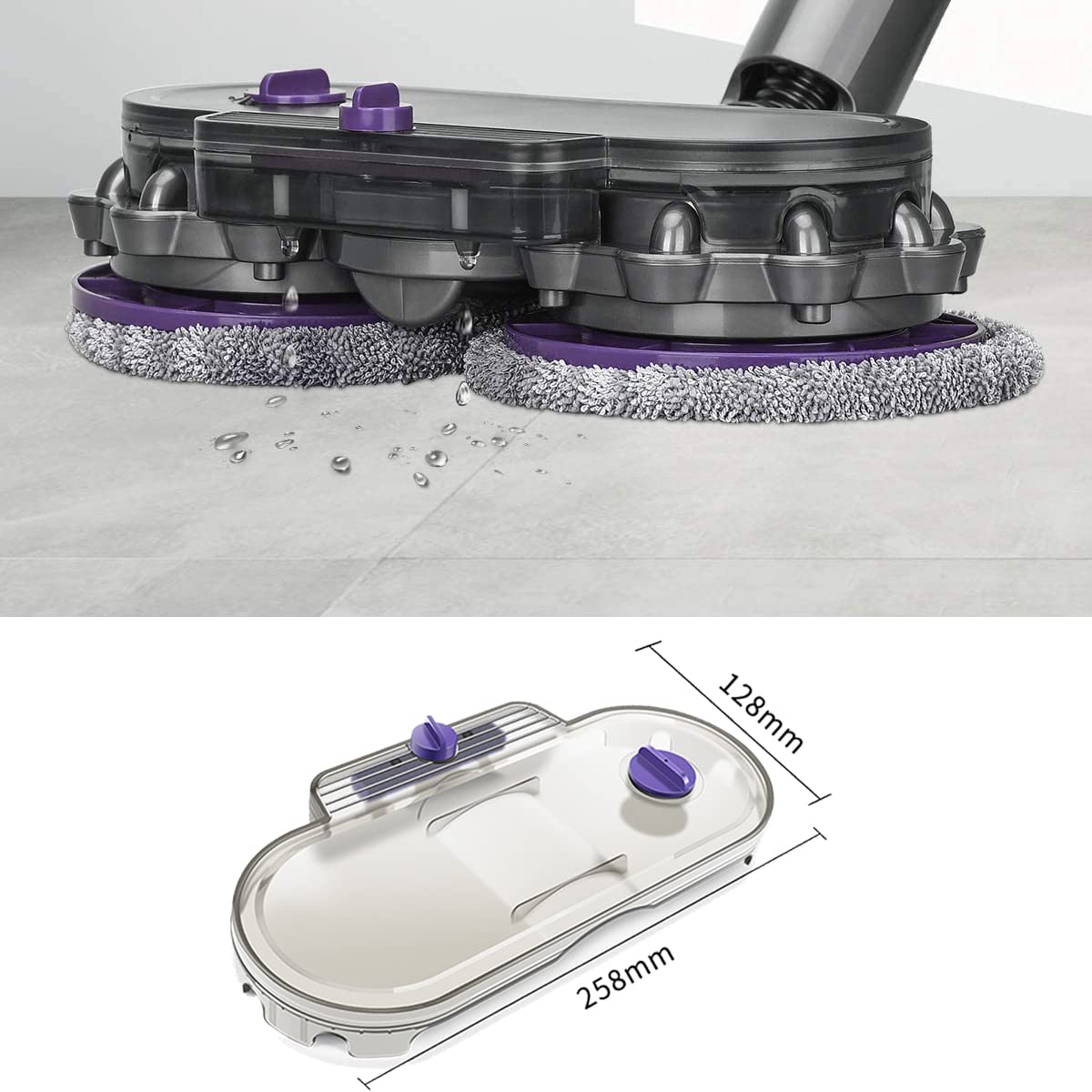 Amazon.co.jp: モップヘッドセット交換ダイソンV12デジタル