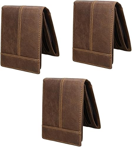 VALICLUD 2 uds hombre monedero para hombre monedero moderno monedero delgado carteras para hombres hombres billetera plegable masculino titular,