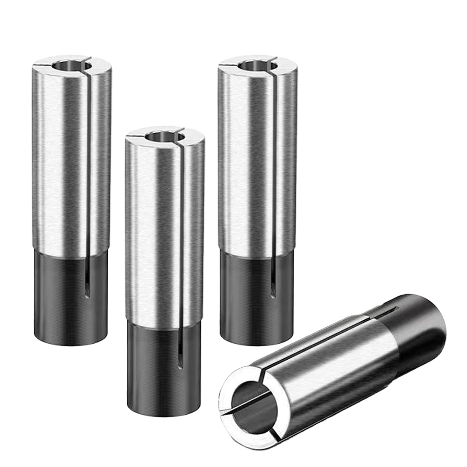 Router Adapters: 1/4" to 1/8" Collet Set -3 Router Adapters: 1/4" to 1/8" Collet Set -3