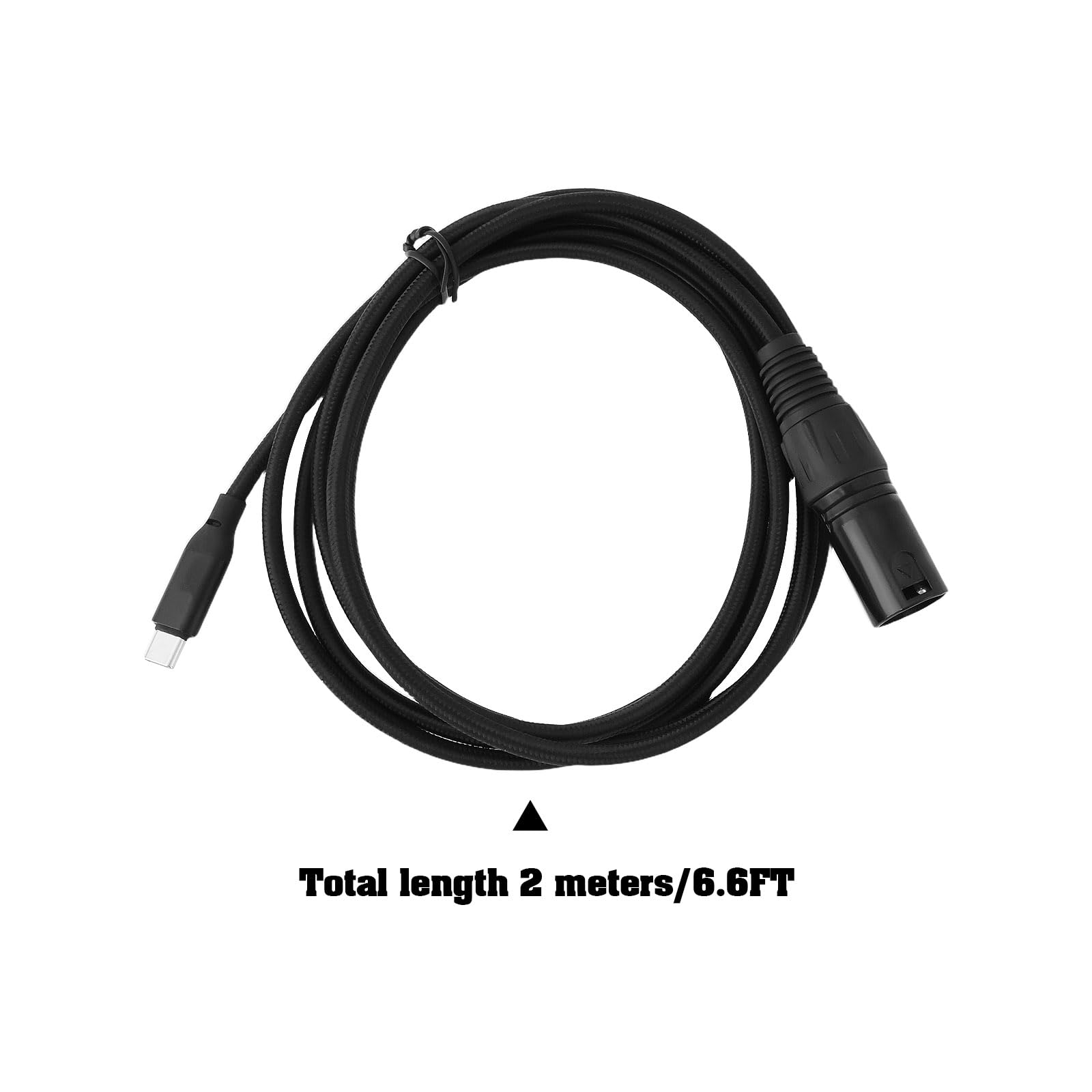 VGOL USB C to X-LR Male Connector Audio Output Cable for Amplifier Speaker Mixer 2m/6.6ft - Image 4