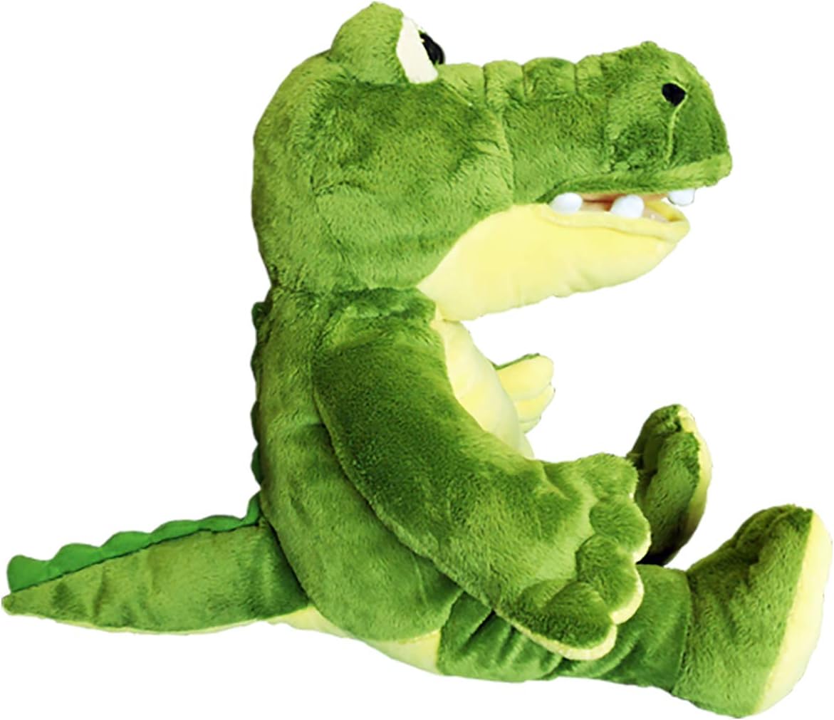 Cuddly Soft 16 inch Stuffed Yellow & Green Gator - We Stuff 'em...You Love 'em! image 2