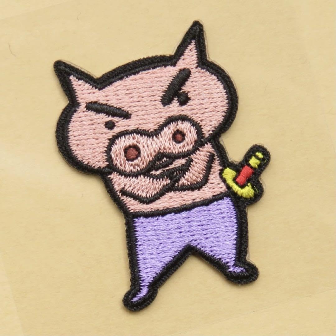 Amazon.co.jp: しんちゃん ぶりぶりざえもん 刺繍 アイロンワッペン