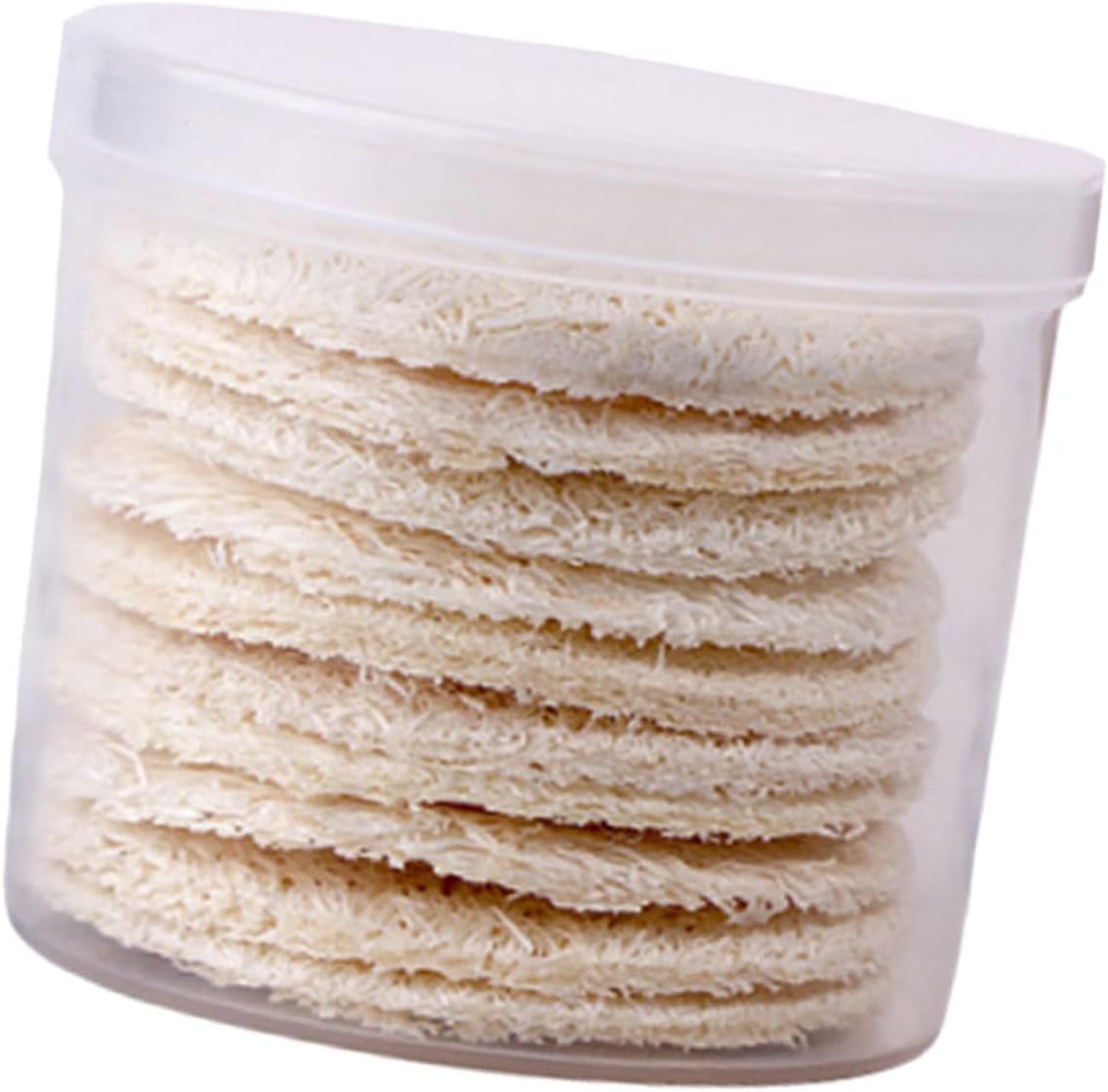 VALICLUD 10Pcs Makeup Remover Facial Cleansing Pads for Gentle Makeup Removal Exfoliating Wipes for Women Face Accessories