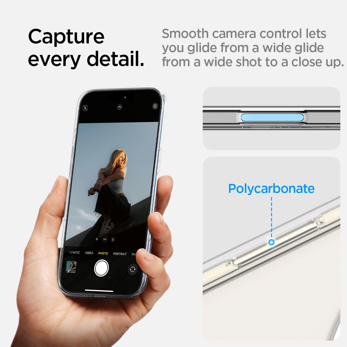 Spigen Clear MagFit Case for iPhone Air - Crystal Clear -5 Spigen Clear MagFit Case for iPhone Air - Crystal Clear -5