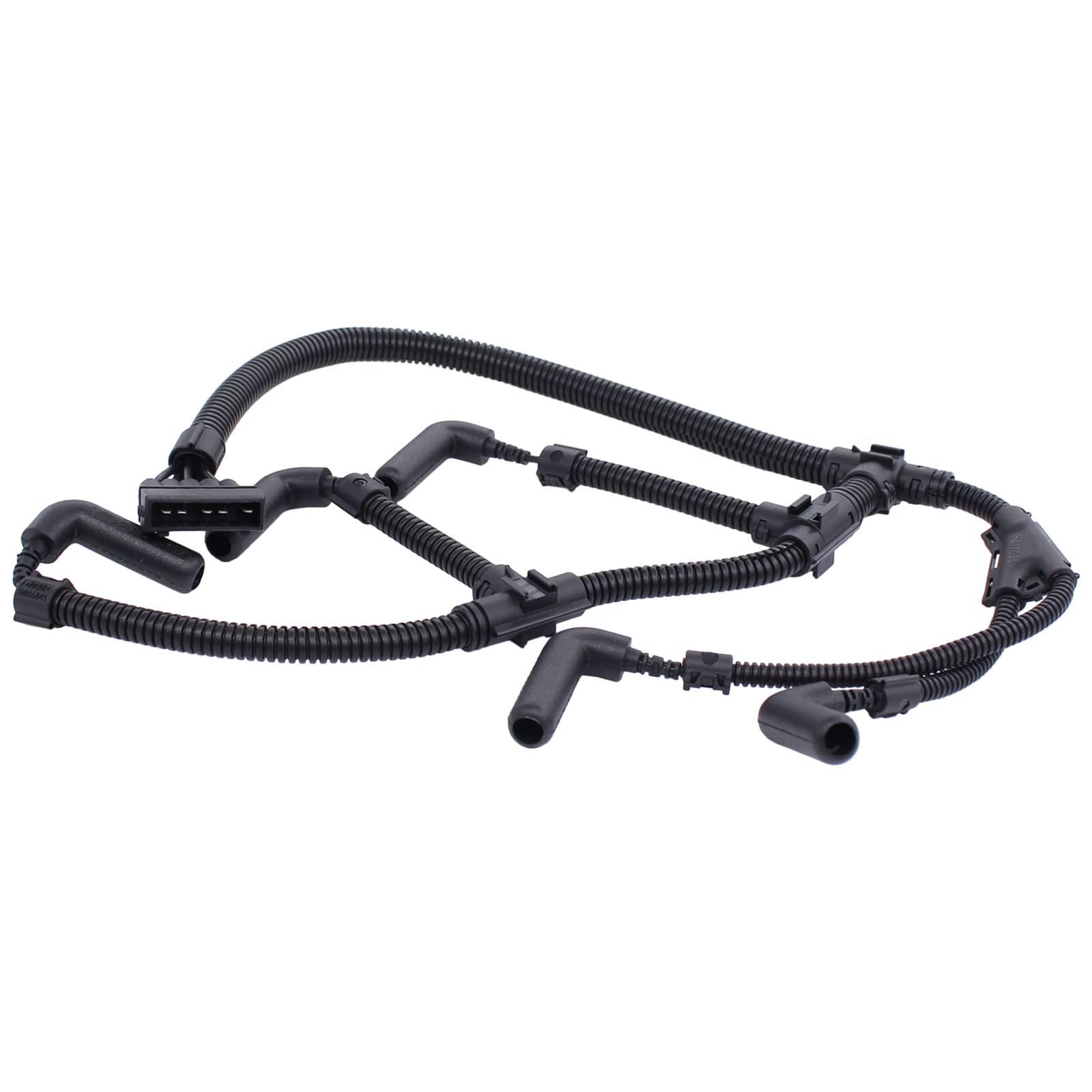 Doo Engy Glühkerzenverbinder Glühkerzenkabelbaum Glühkerze Stecker Leitung für Transporter T4 2.5 TDI 1995-2003 2515 Zylinder Diesel TDI Motor