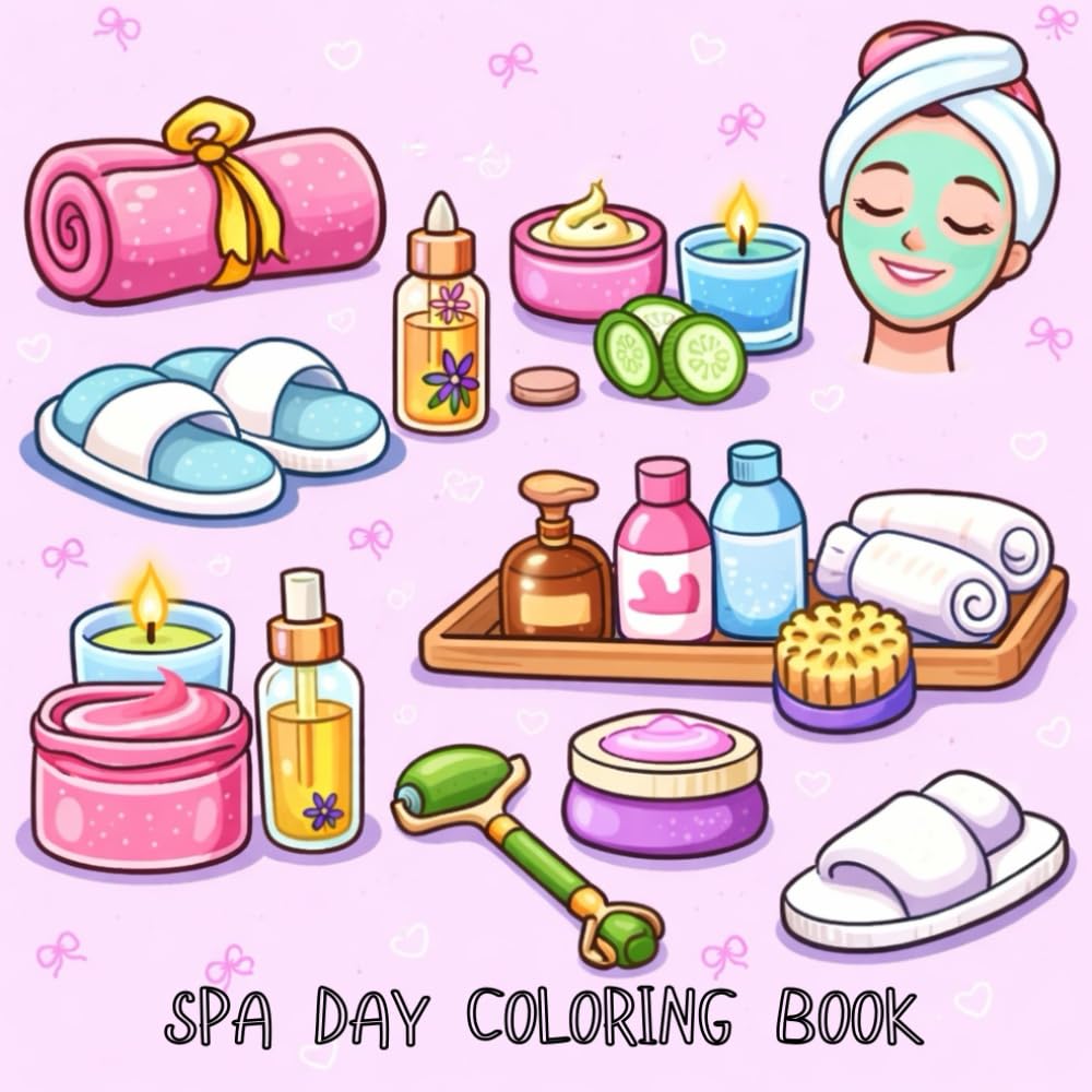 Coloring Book: Self Care Day Edition