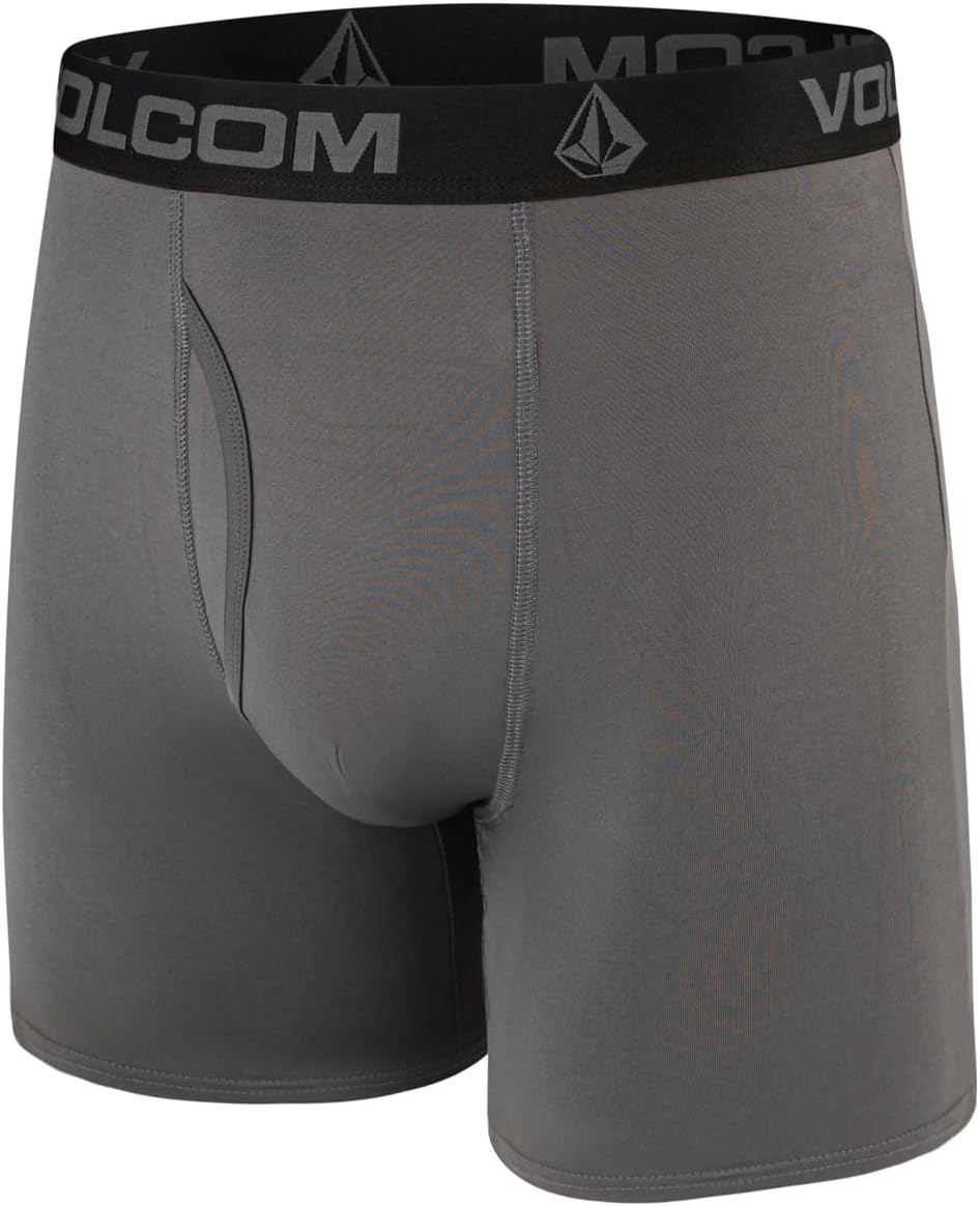Volcom Mens Boxer Briefs Poly Spandex Performance Boxer Briefs Underwear - Image 3