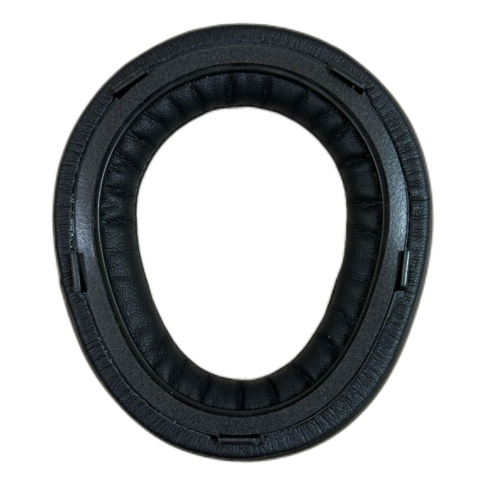 1 paio di cuscinetti auricolari in pelle proteica, cuscinetti per le orecchie, in memory foam, per cuffie 300