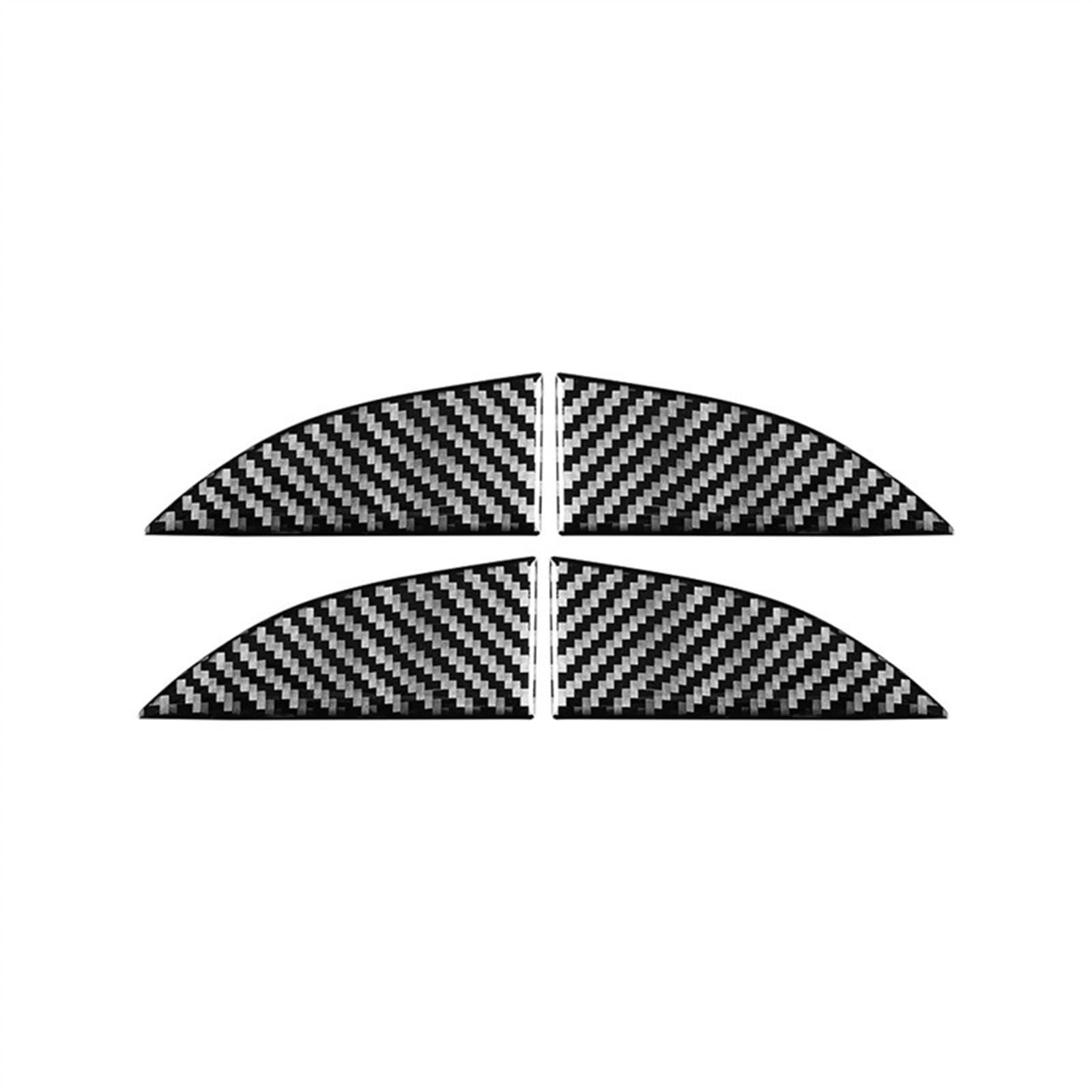Hmjdz Carbon Fiber Black Car Part Car Styling Accessories Door Groove Gasket Mat Decals Interior Decoration Pad Carbon Fiber Sticker For H-Onda For Civic 11Th Gen 2022