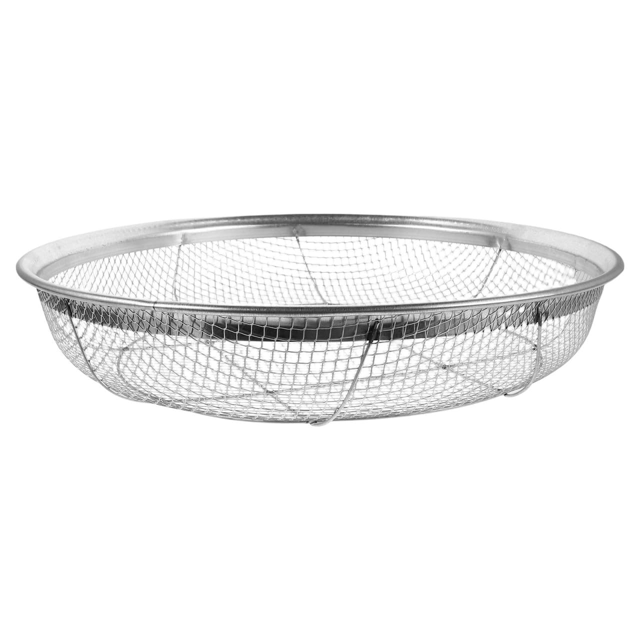 HANABASS Gartensieb Groß, 43 cm Metall Sieb Mit Feinmaschigem Bodensieb FüR Erde Steine Kompost Effizientes Gartenkompost-Sieb FüR Bodenarbeit Und Gartenpflege