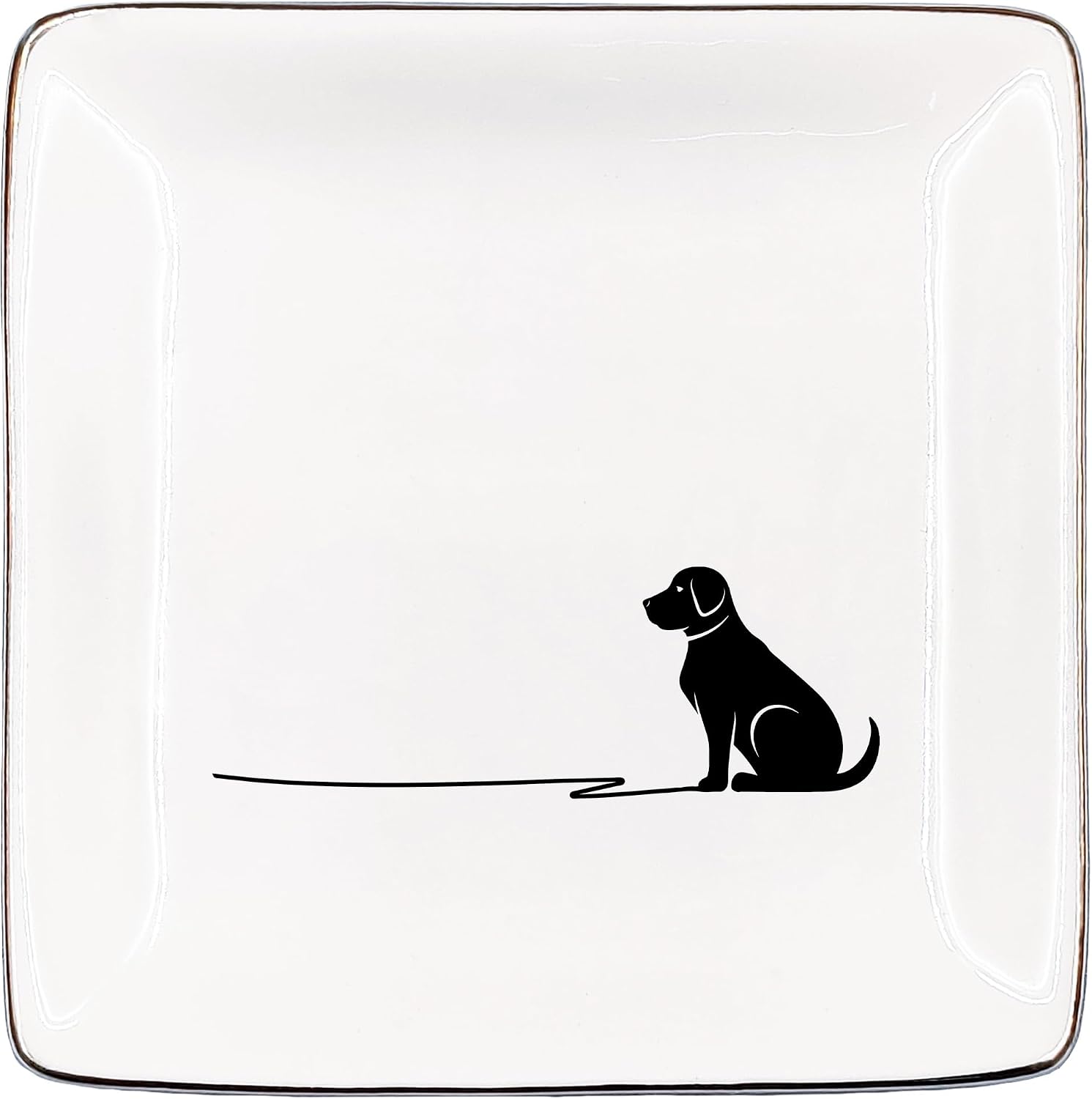Cat Jewelry Dish, Black Cats Lover Ring Dish Gifts for Women, Black Cat Gifts, Ceramic Jewelry Tray for Rings & Earring, Earring Tray Birthday Christmas Gift