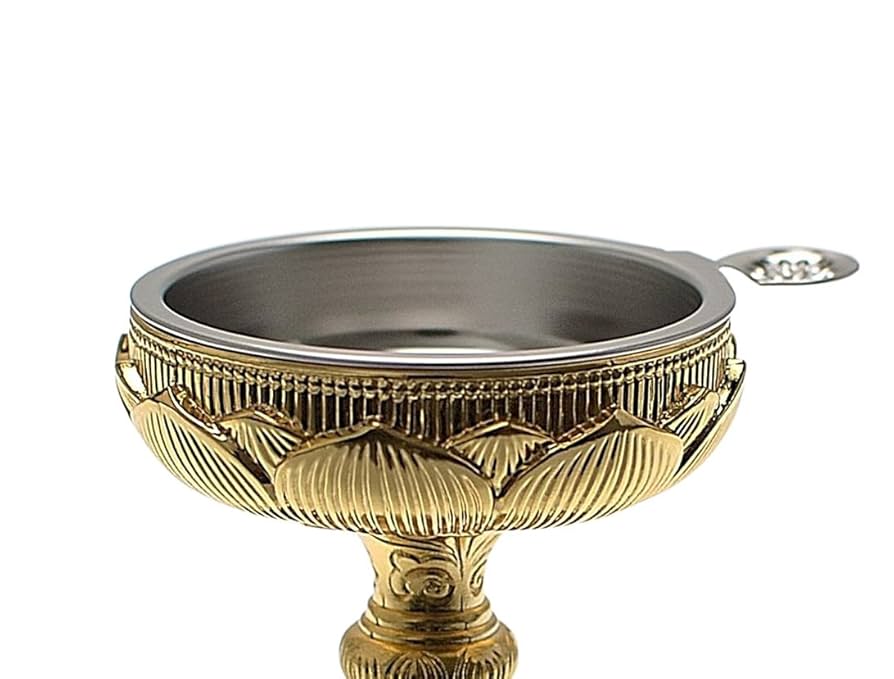 1246 火鉢 金魚鉢 陶器 入れ物 五徳 火挟 弁慶(銅製？) セット