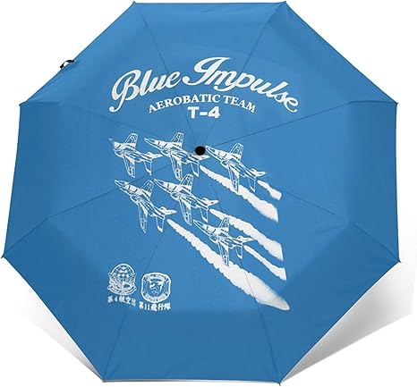 Amazon Co Jp 折りたたみ傘 ブルーインパルス 傘 8本骨 折り畳み傘 自動開閉 遮光 遮熱 黒ゴム ブラック ワンタッチ 軽量 コンパクト 持ち運びしやすい 高強度 メンズ レディース 晴雨兼用 耐強風 耐豪雨 台風対応 梅雨対策 Uvカット 超撥水 かわいい おしゃれ シンプル