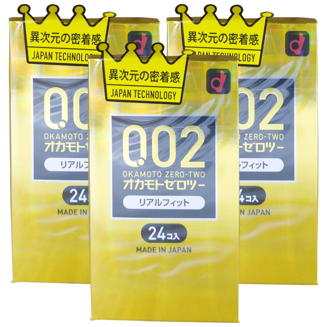 Amazon | オカモトゼロツー 0.02 リアルフィット 24個入 超フィット