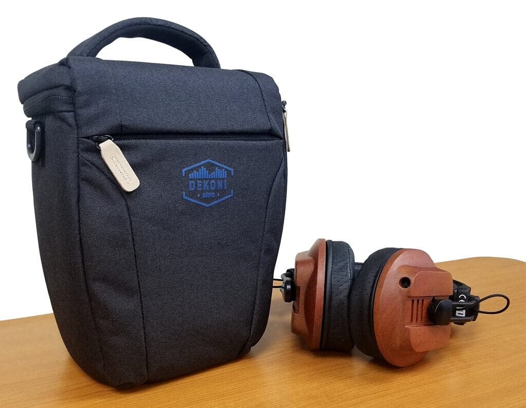 Dekoni Audio Savior etui na słuchawki - futerał do przenoszenia Beats, Sony, Bose - torba do przechowywania słuchawek w podróży, czarna V2