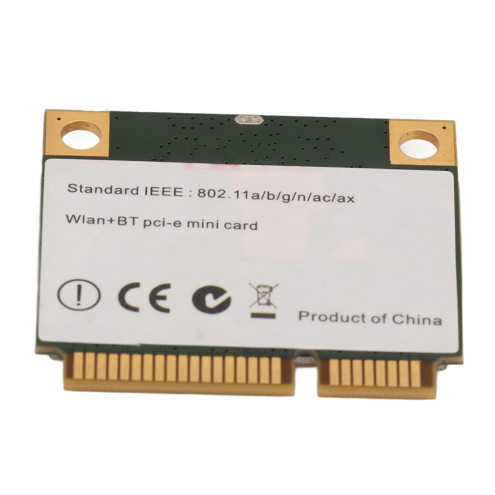 Sonew Carte WiFi 6 AX1800H avec Double Bande 2,4 GHz et 5 GHz + 5.2 pour 10/11 &, Mini Adaptateur d'interface PCIe pour Les Ordinateurs Portables