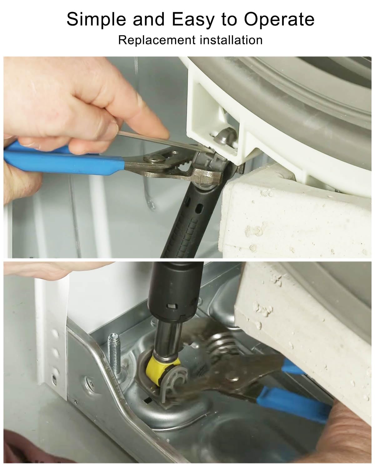 4 Ammortizzatori Per Lavatrice WP8182703 - Ricambio Compatibile Con Kenmore/Maytag/Whirlpool/KitchenAid