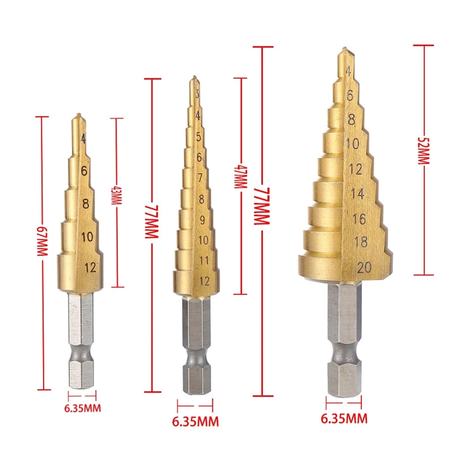 Punta Trapano Rubinetto Gambo Esagono Di Livello - Foto 3