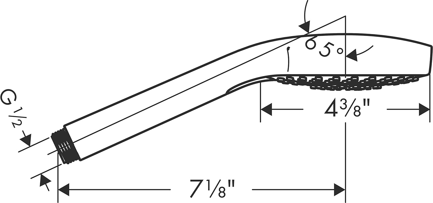 Exсluѕіvе Dіѕсоunt 80% оƒƒеr hansgrohe Croma Select S Easy Install 4-inch Handheld Shower Head Modern 3 Vario-Jet (spray zones of variable intensity) 26803821