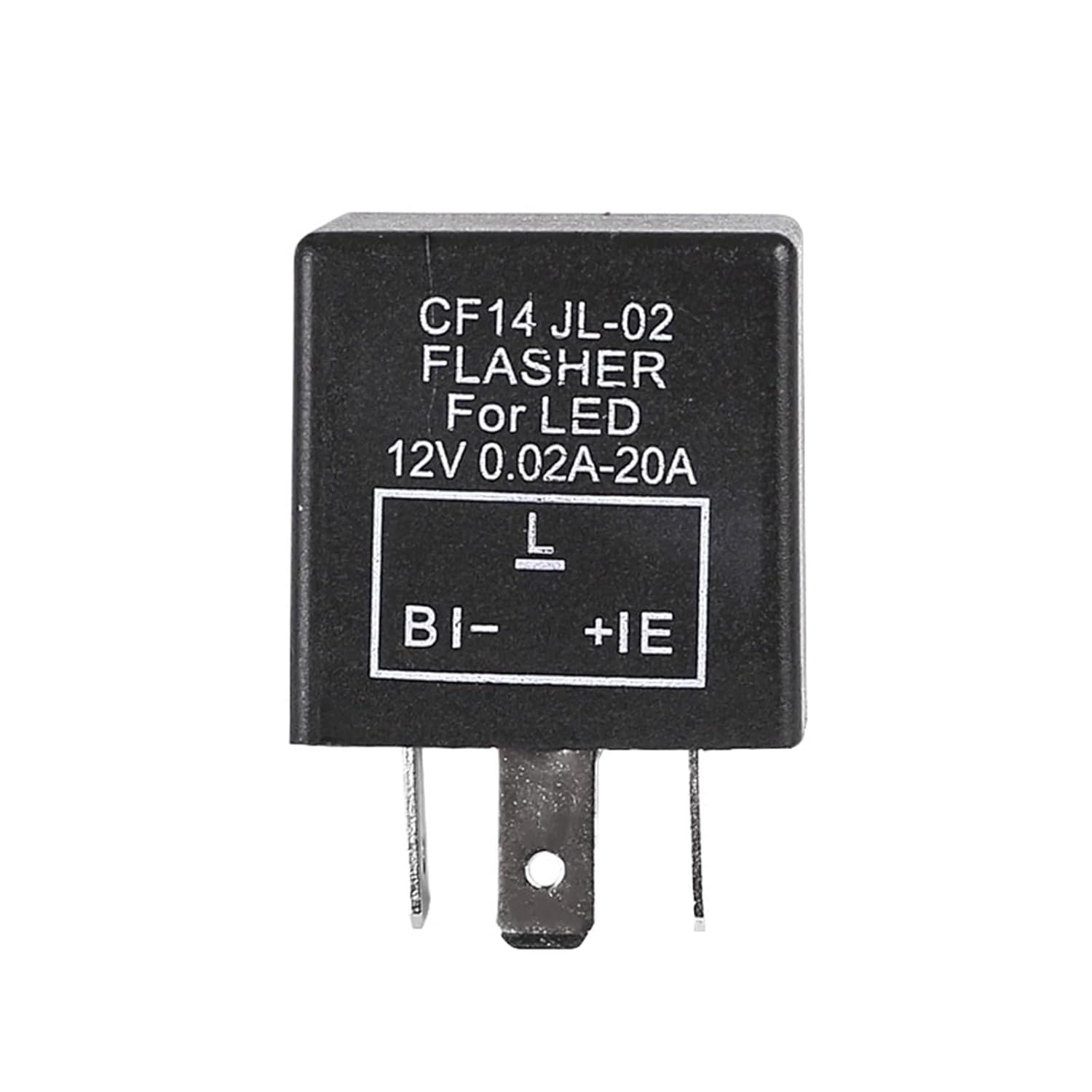 1pcs CF14 12V 3-Pin LED Adjustable Car Flasher Flash Relay for Turn Signal Light 40A Relay relays(Type B)