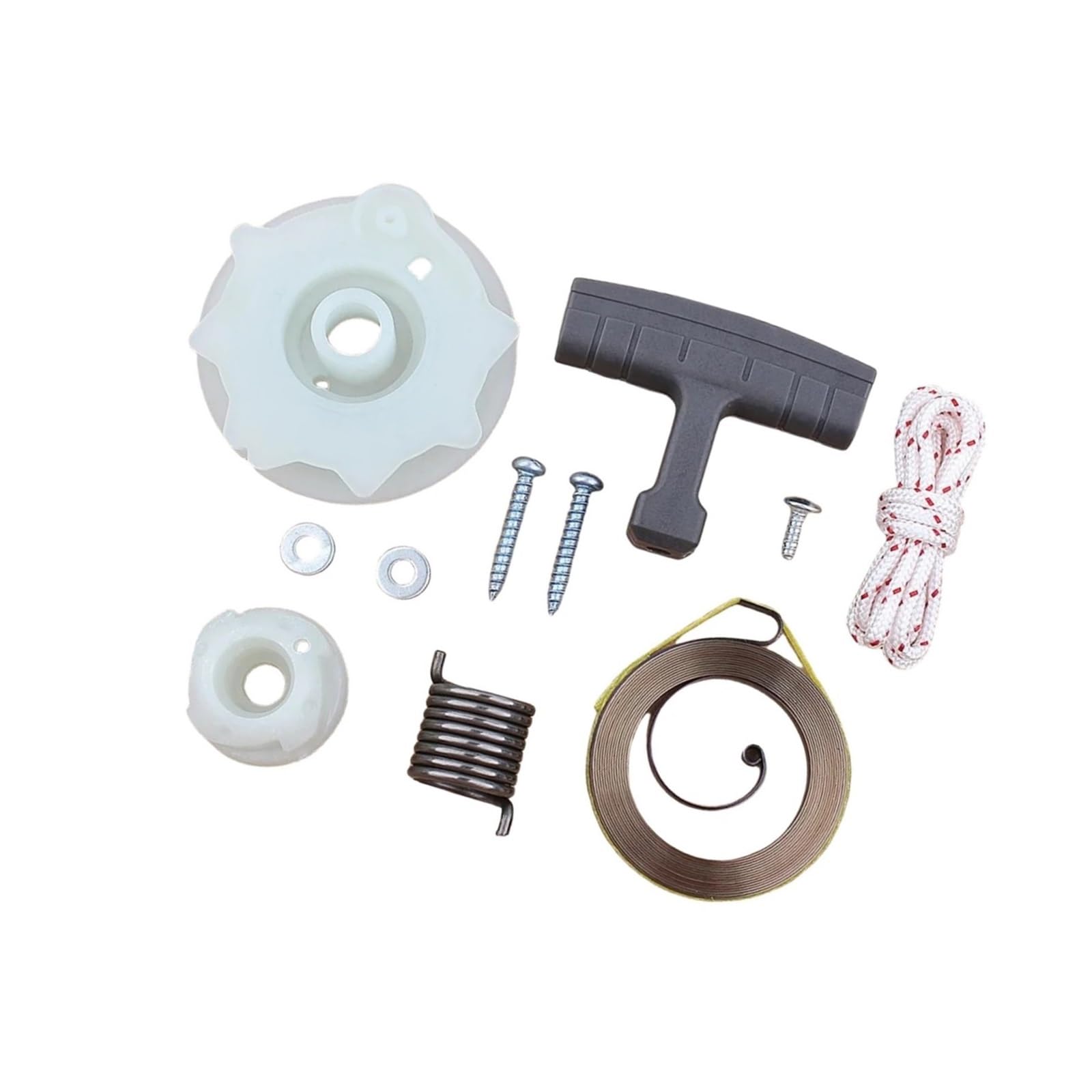 Corde à ressort et poulie de démarreur pour tronçonneuse 236 240 traction fluide