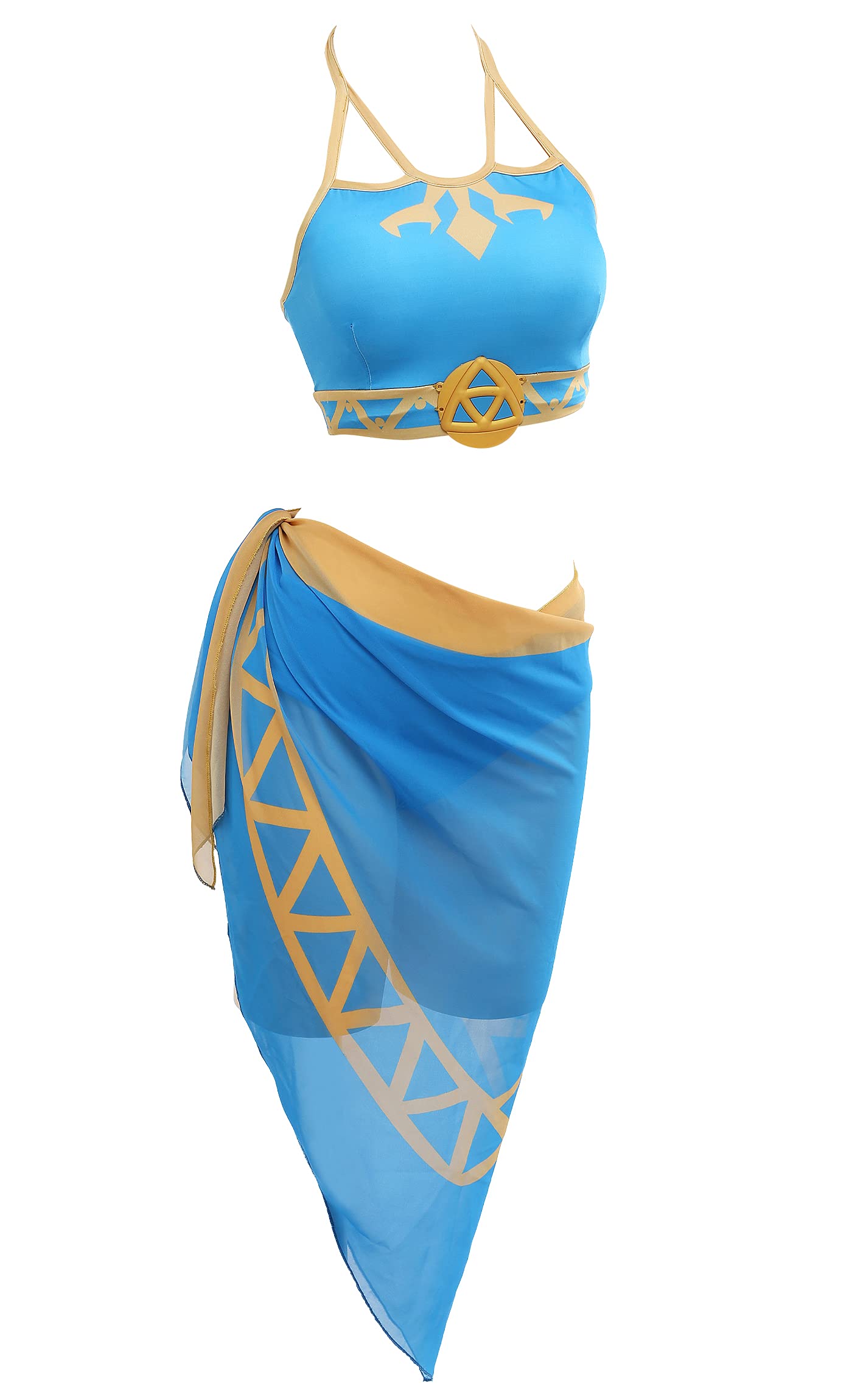 haikyuuWomens Bikini Set with Cover up Swimsuit Anime Style Bathing Suit Japanese Cartoon Swimwear