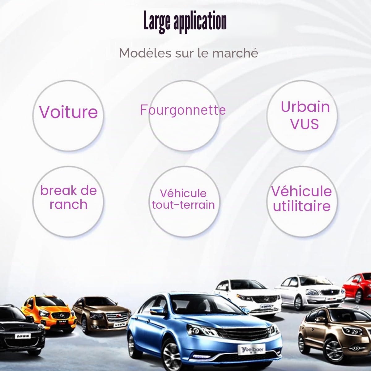 Bouton de télécommande Universelle Intelligente du Volant, télécommande Multifonction de Volume du Volant de 8 clés pour Android Wince System Navigation GPS Lecteur multimédia DVD Radio