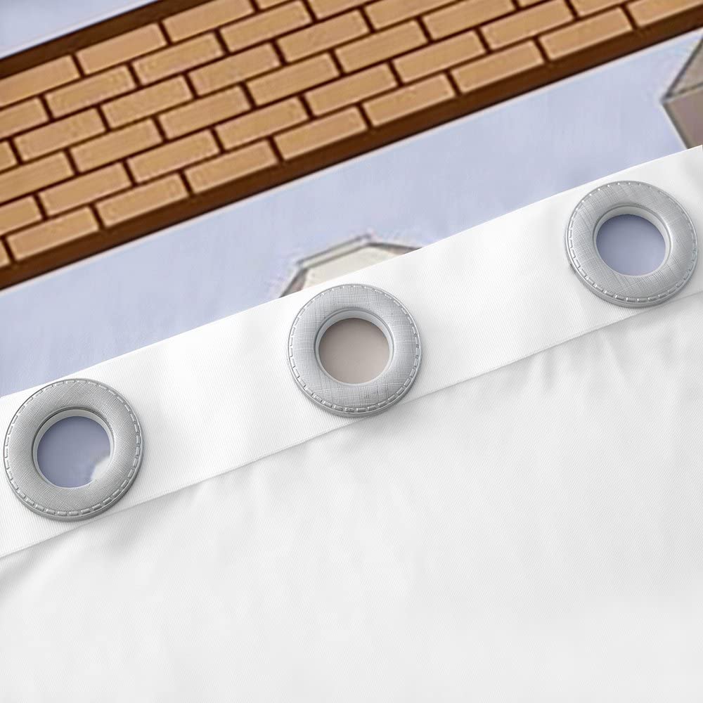 Cortinas Opacas para excavadoras de construcción de Dibujos Animados (30% – 50% – Cortina de vehículos para maquinaria Bulldozer Crane oscurecimiento Ventana Dreapes tratamientos de Ventana W66 x L