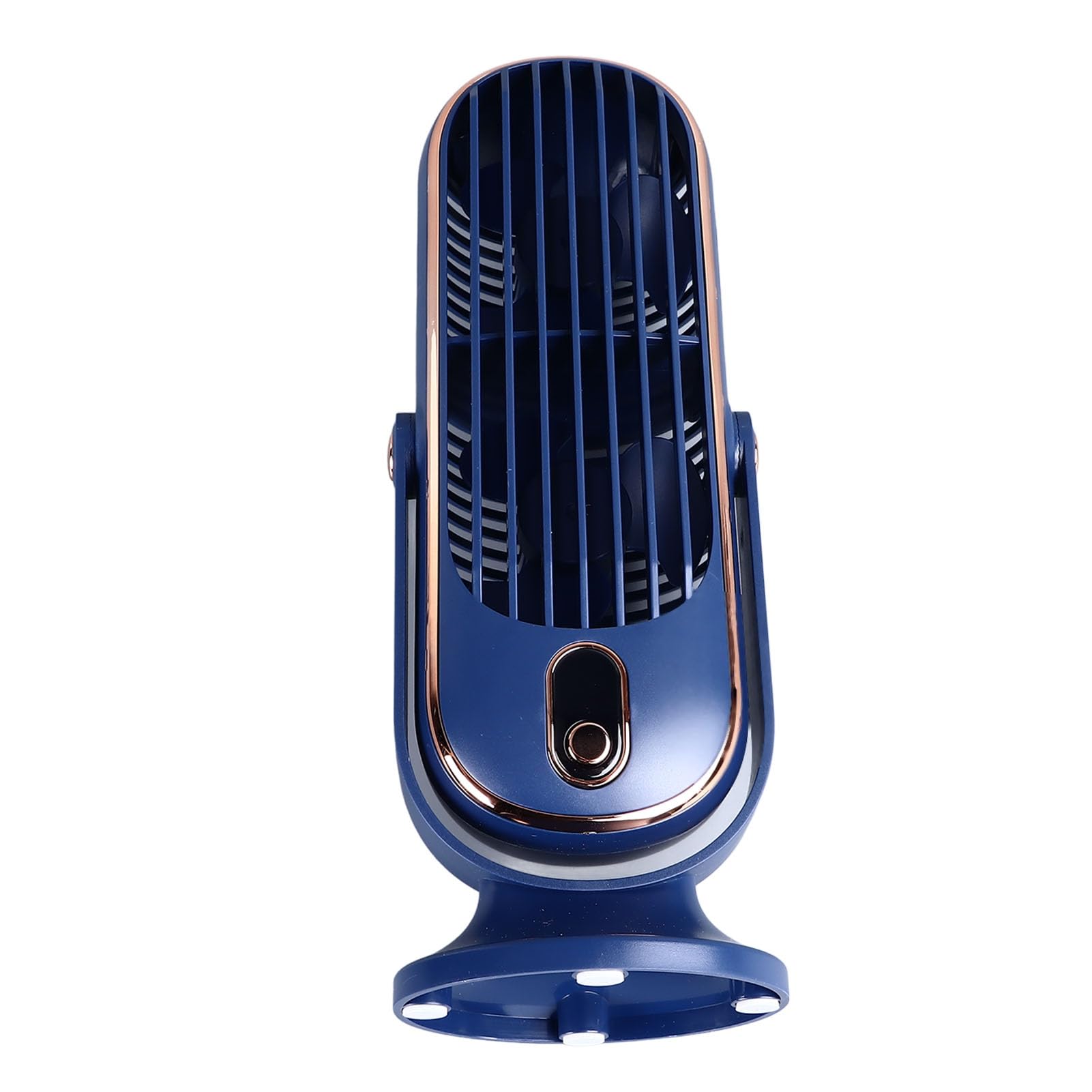 Yosoo Health Gear Portable Desktop Tower Fan, 5 Speeds USB Rechargeable Fan with 1200mAh Battery, Oscillating Quiet Motor for Home Office Car (Blue)