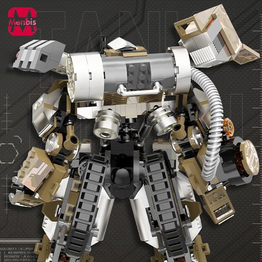 Amazon.co.jp: Narwhals 624ピース 変形メカロボット MOC 組み立て