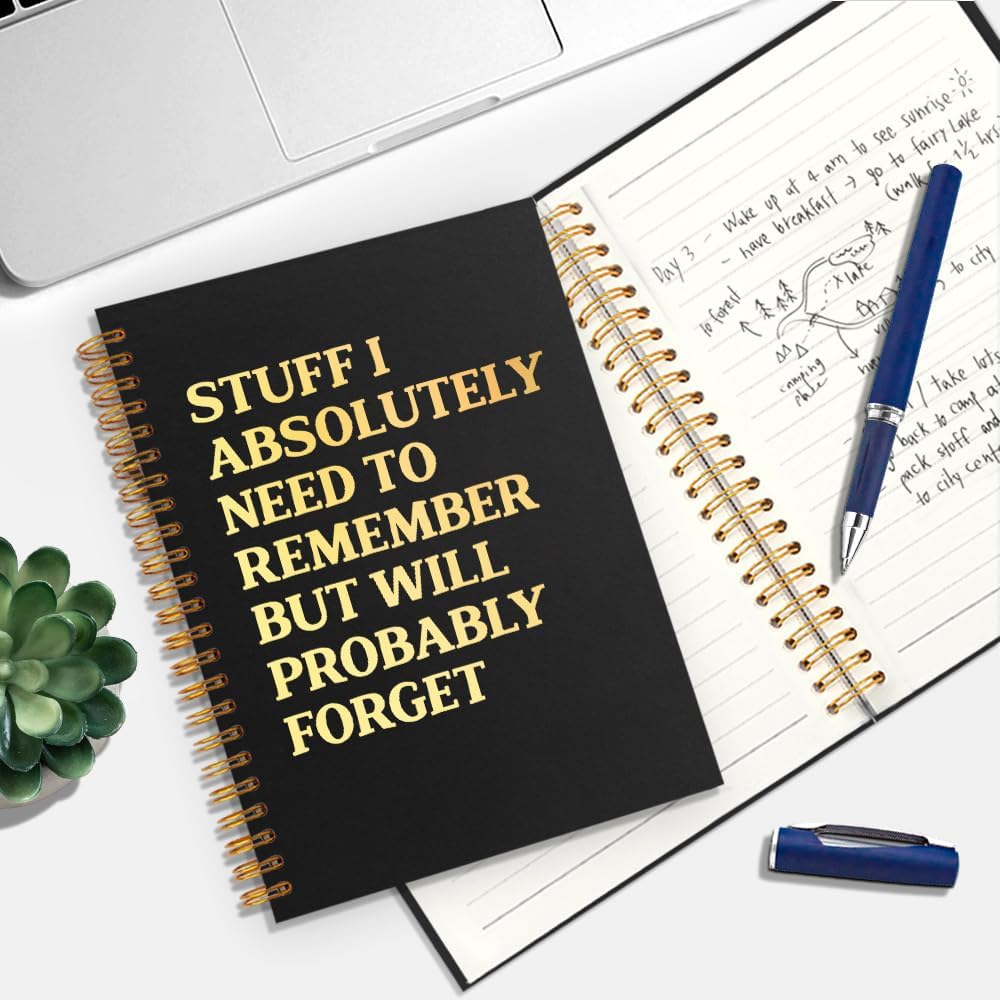 Absolutely Need to Remember Spiral Notebook, to Do List Work Journal image 3