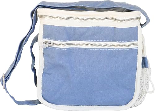 Miniatura 5 de Bolsa de almuerzo simple de algodón orgánico - Natural