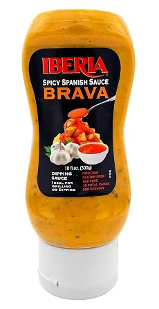 Iberia Spicy Spanish Brava Sauce, 10 Ounce Pack of 6