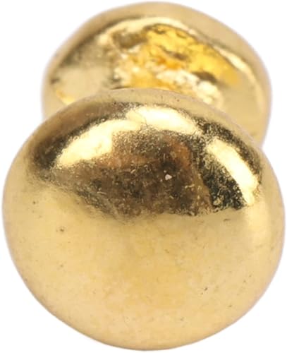 Miniatura 3 de Pomos para manija de puerta de casa de muñecas 8 piezas a escala 112 de metal inoxidable para casa de muñecas accesorios para casa de muñecas dorado