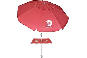 AMMSUN 7ft Beach Umbrella USA