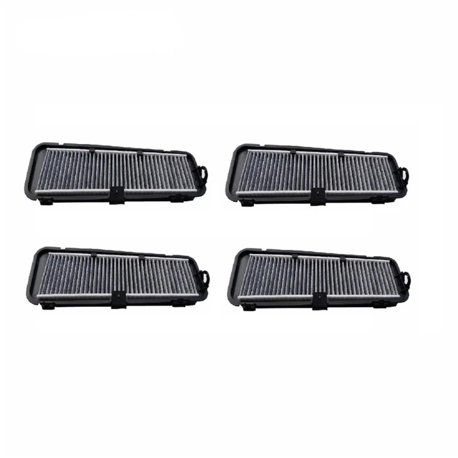 Filtro Abitacolo ai Carboni Attivi Filtro aria abitacolo esterno OEM 4GD819343 adatto per Audi A6 C7 2011-2019 1.8T 2.0T/A7 2015-2019 modello accessori filtro auto(4 pack A style)