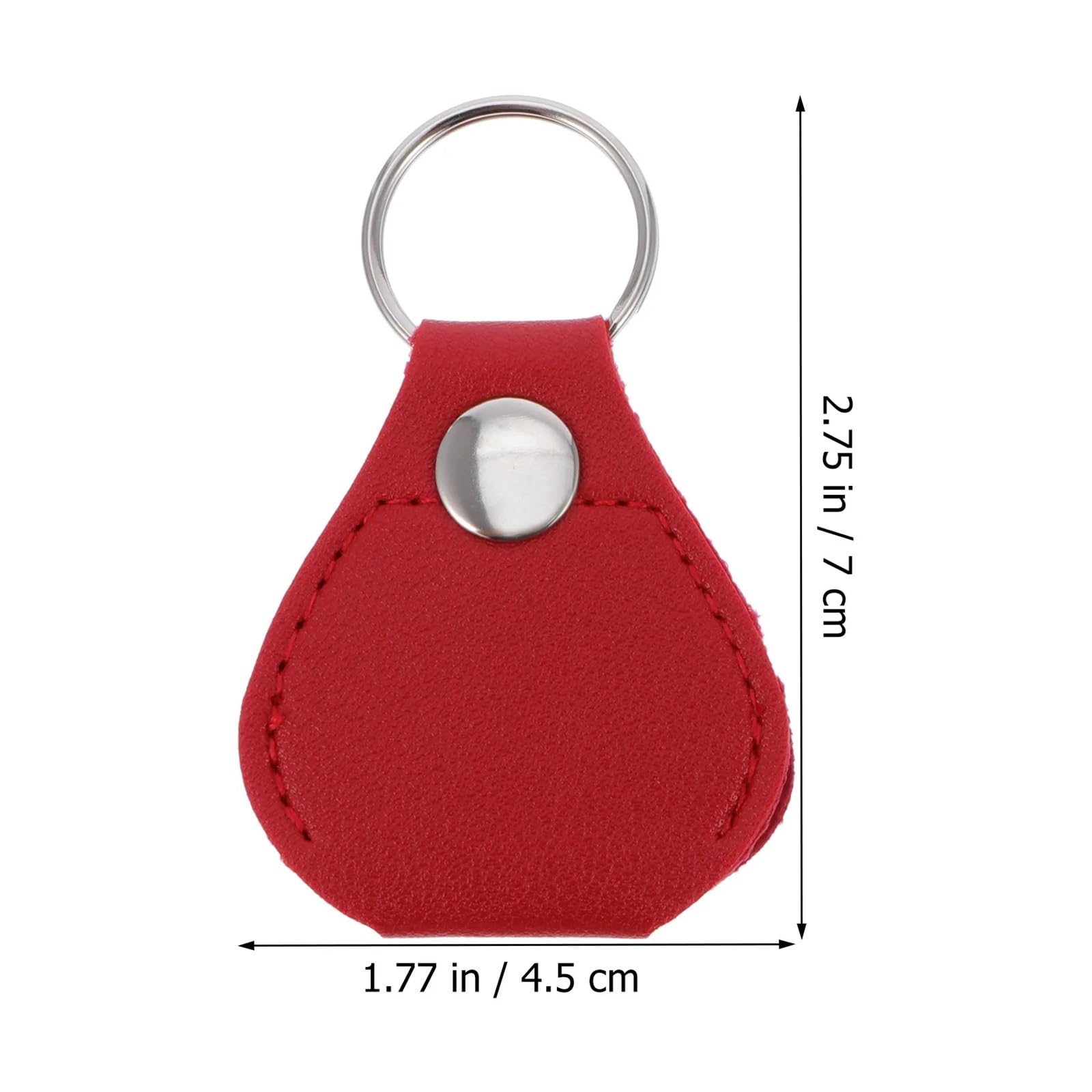 6 Stück Gitarren-Pick-Halter-Schlüsselanhänger