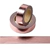 Foil Washi Tape,2 Rolls 5/8 x 393 inches(15mm*10M) Washi Tape, Masking Tape Craft Supplies Tape for Scrapbooking DIY Craft DecorativeFoil Washi (Copper)