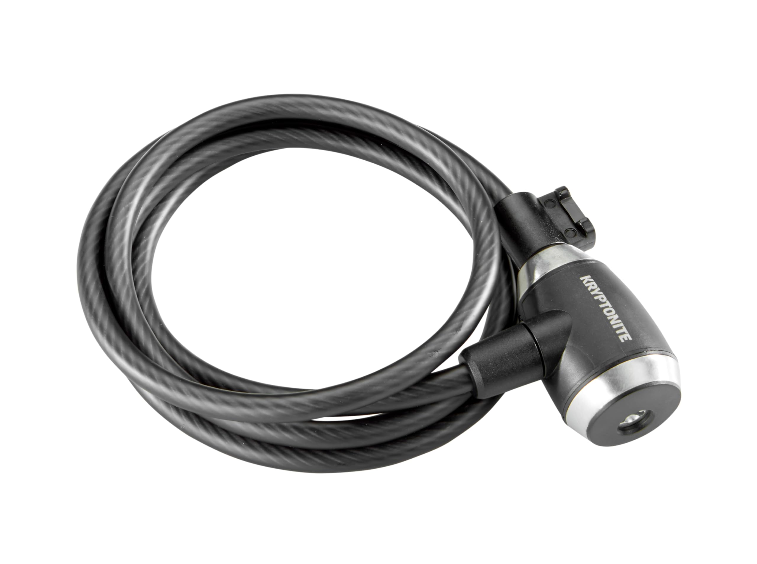 Kryptonite KryptoFlex Bike Lock Cable, 5FT Long 8mm Thick Braided Steel Cable Anti-Theft Security Lock for Outdoor Equipment, Combination/Key Bike Lock
