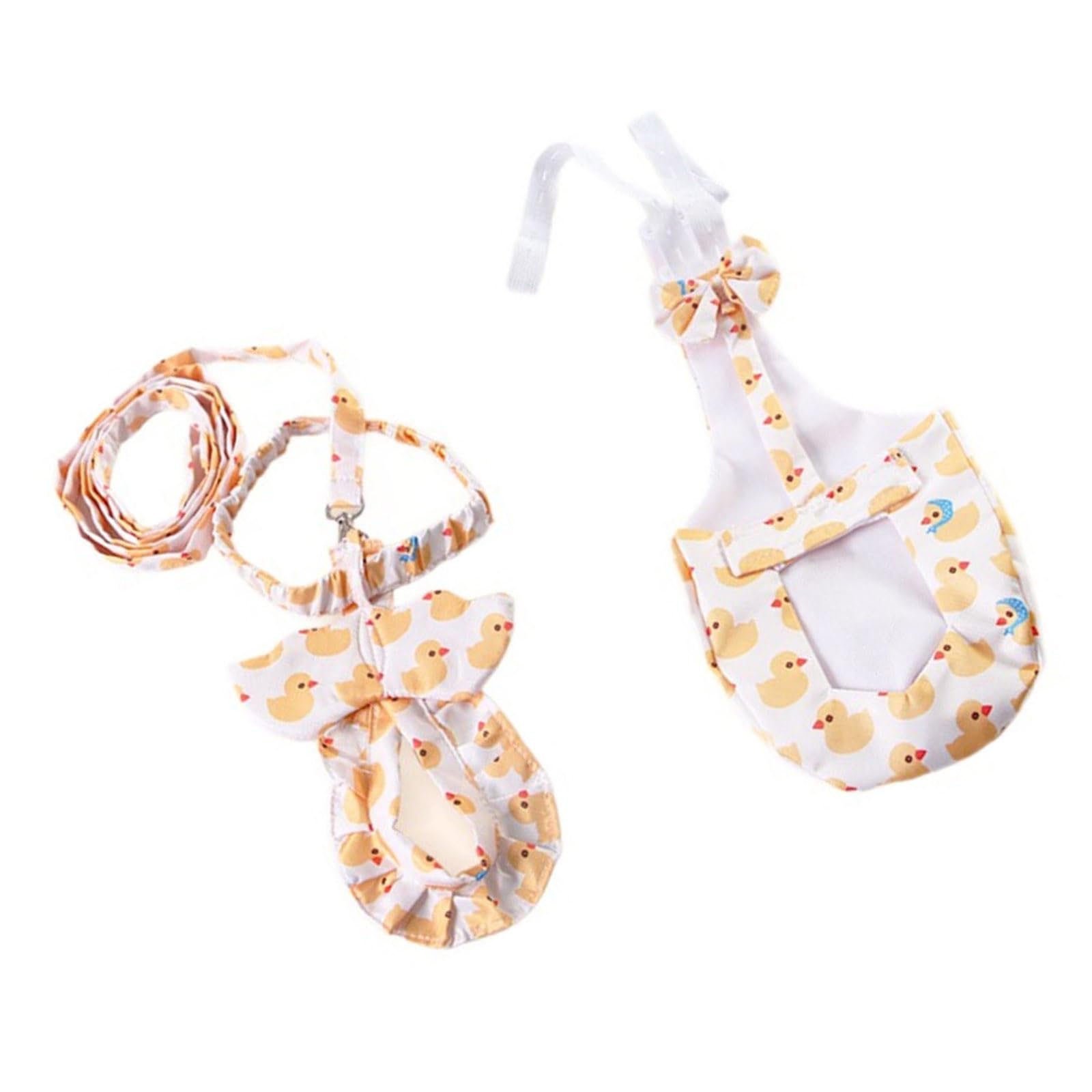 Tsophreniq Diaper Leash Set Breathable Polyester Customizable Fit Fun Diaper Leash Harness Set Dog Harness