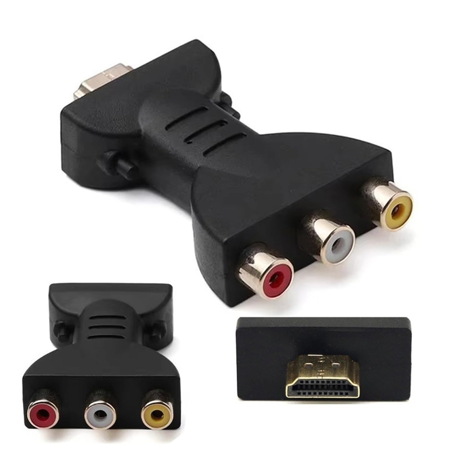 Adattatore HDMI a RCA 1080P HDTV2AV cavo convertitore per TV Box DVD