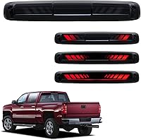 Vista 1 de Tercera tercera luz de freno para Chevy Silverado 1999-2006/GMC Sierra 1500 2500 3500HD, 2007 Silverado/Sierra Classic Modelo LED Time Tunnel