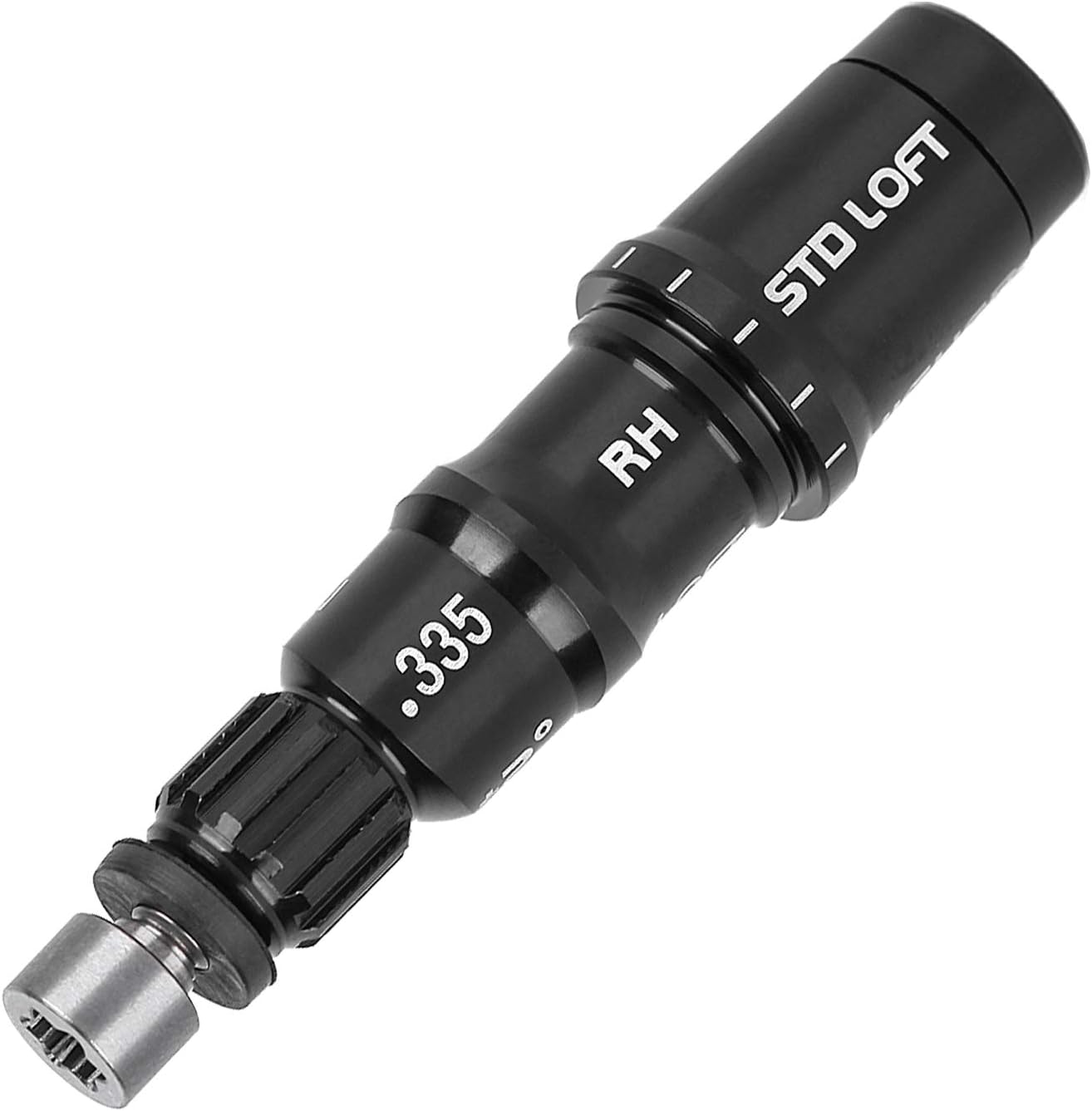 Golf Shaft Adapter Sleeve .335 Tip Driver Fairway RH Compatible with Taylormade Qi4D,Qi35,Qi10,M1 M2 M3 M4 M5 M6 SIM SIM2 R15, Stealth2, Stealth,BRNR Mini Driver Black