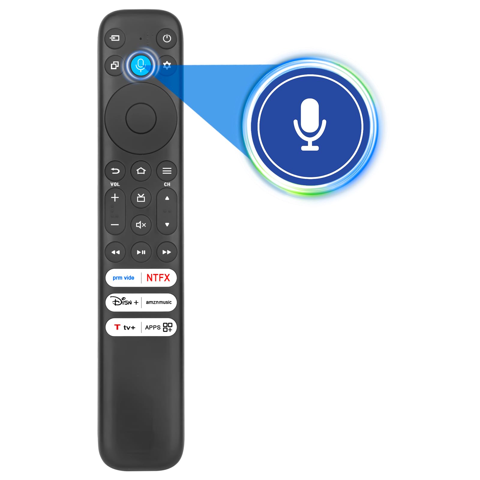 AIDITIYMI Replace Remote for TCL TV 32S350F