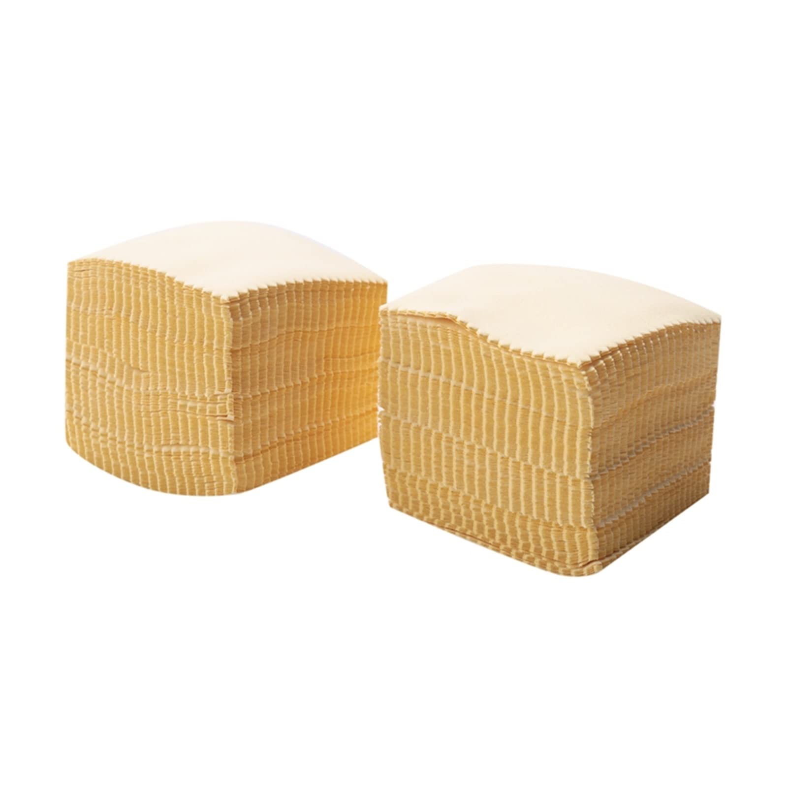 Panno di Pulizia dei monili Premium 200pcs, Panno di lucidatura Argento Avvolto singolarmente (Giallo, 3,15 Pollici x 3,15 Pollici) (Color : Yellow)