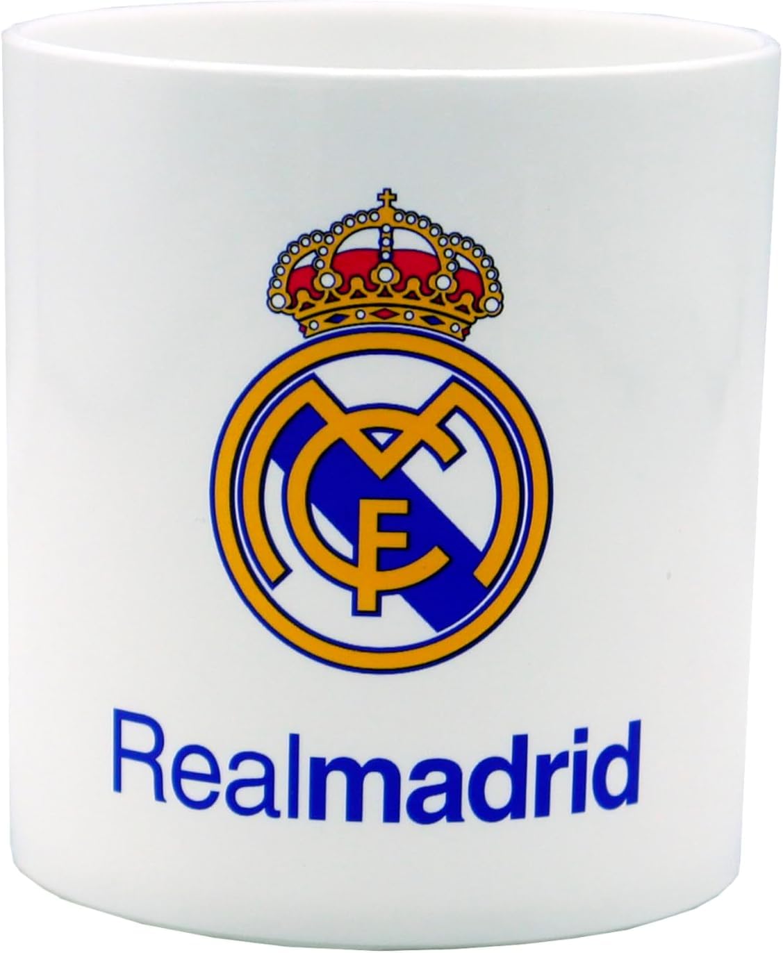 CYPBRANDS Real Madrid, Mug, Breakfast Mug, Tableware, Original Mugs, White, Official Product