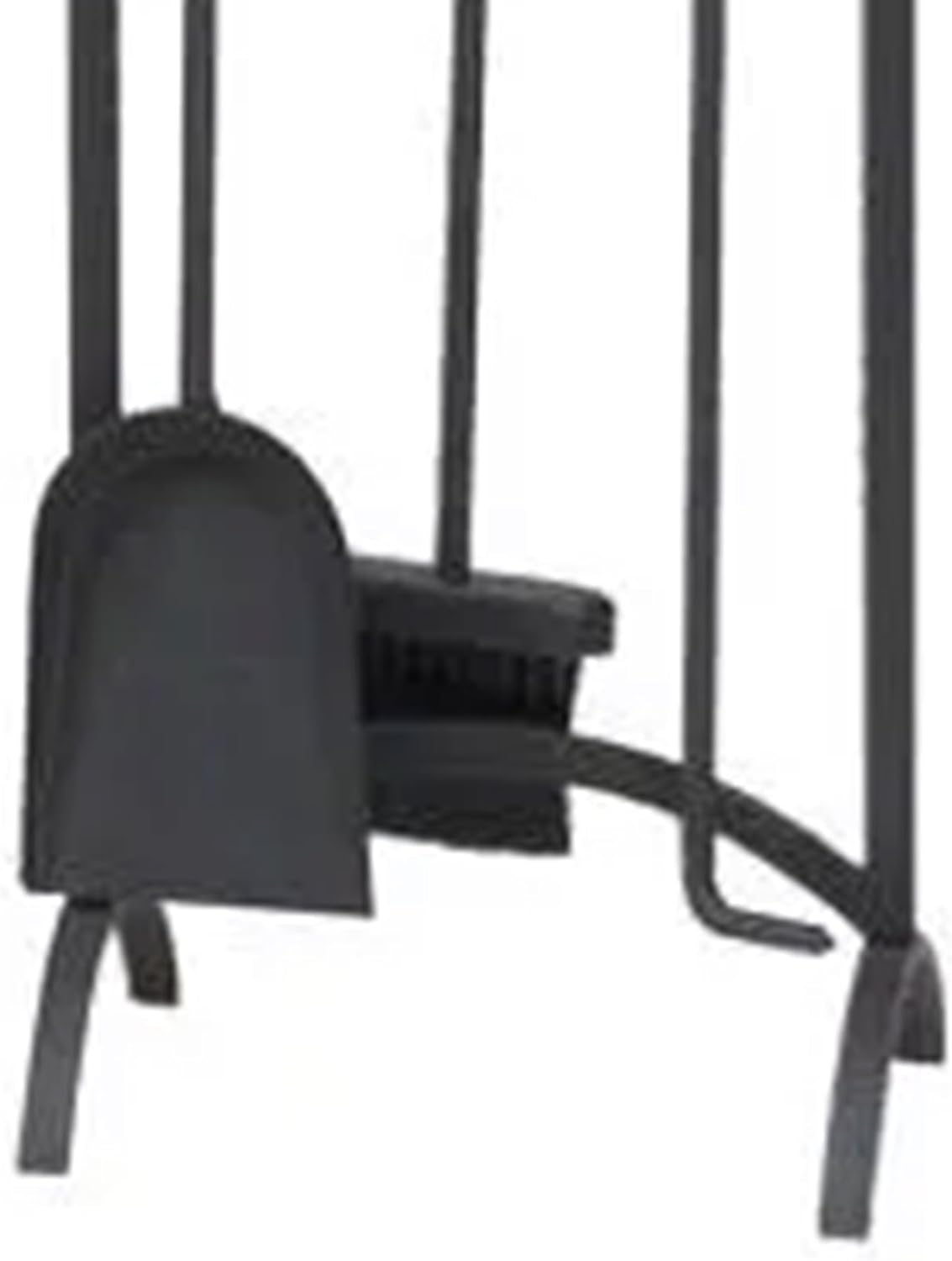 Panacea Products Corp 15959 4-piece Arch Top Black Fireplace Tool Set