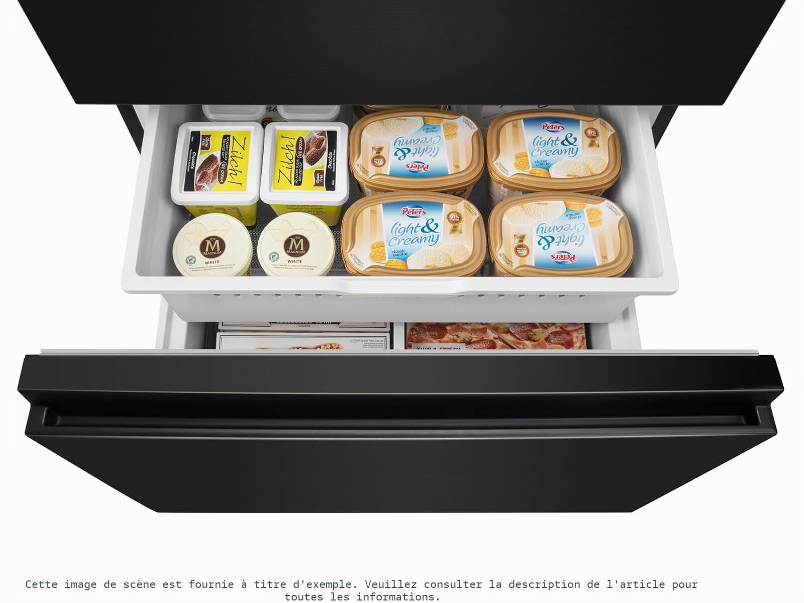Hisense RF540N4SBF2 - Réfrigérateur-congélateur à porte française - NoFrostPlus - Compresseur inverseur - Multiflow 360° - SuperCool - 181,7 cm - Réfrigérateur 302 l - Congélateur 178 l - 40 dB - 310