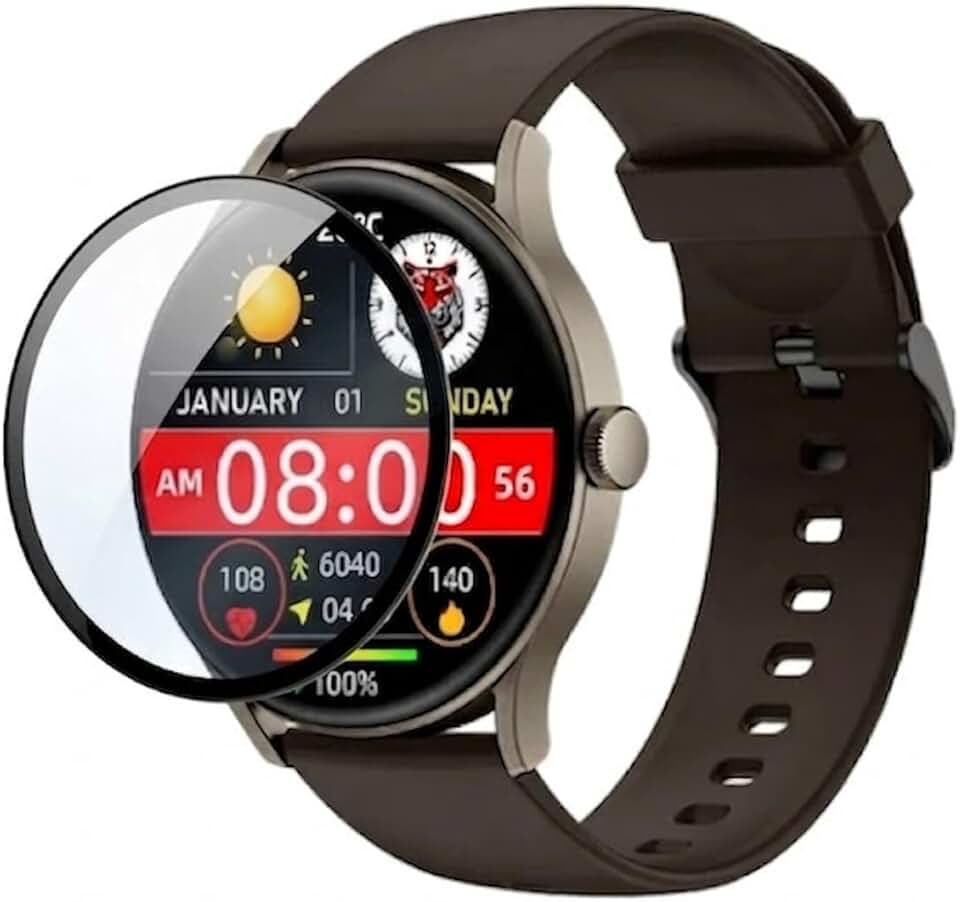 Película de Cerâmica 9D Curva para Smartwatch Imiki TG1 1.43 (03)