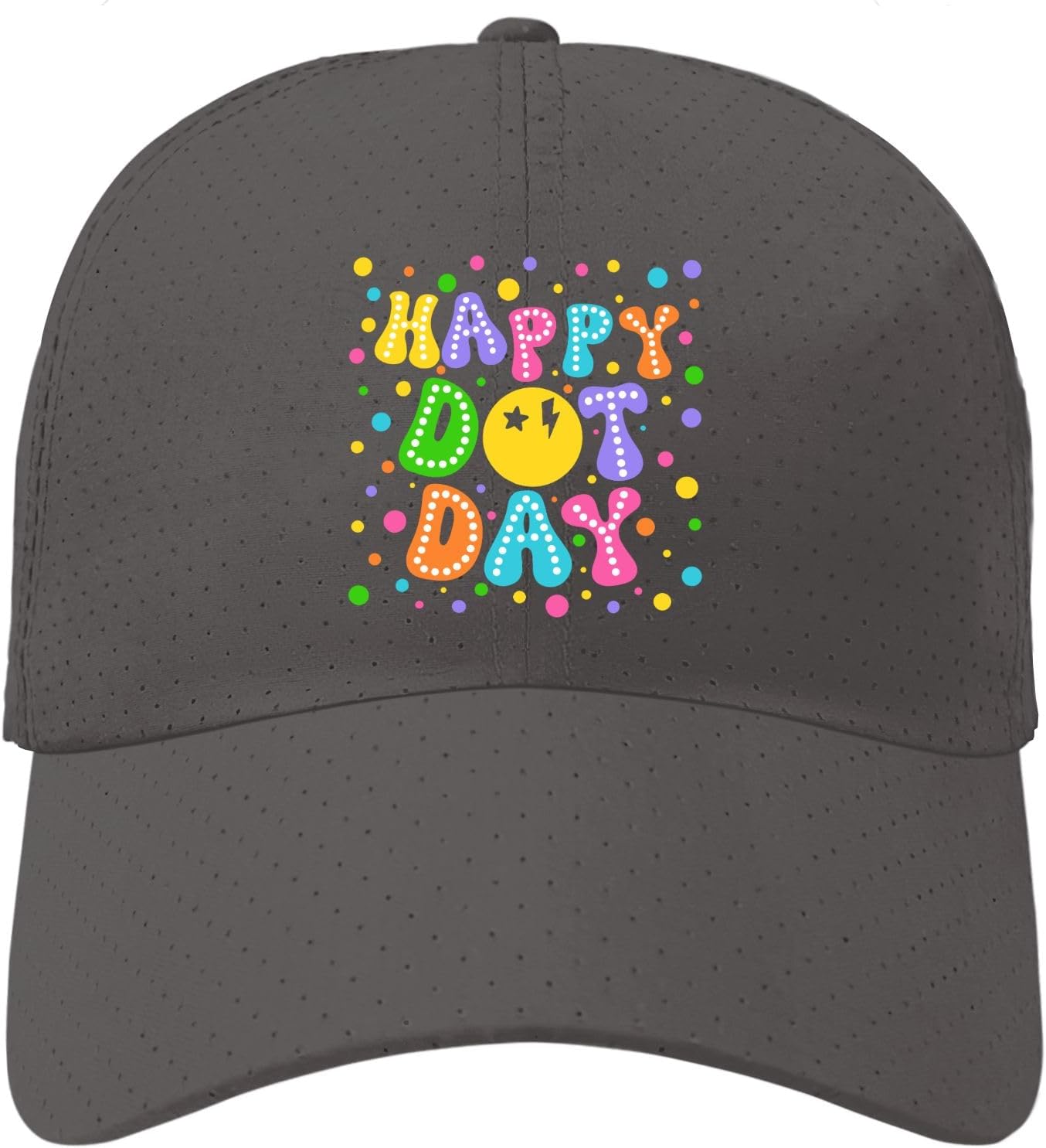 Happy Dot Day Hats Camping Caps for Him